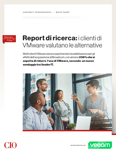 Report di ricerca i clienti di VMware