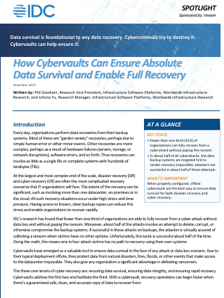 The Criticality of Offsite Backup